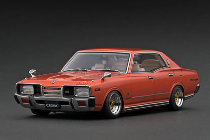 [PRE-SALE Q3/2025] Mô hình xe Ignition Model 1:18 Nissan Cedric Brougham (330) Copper Orange - IG3558