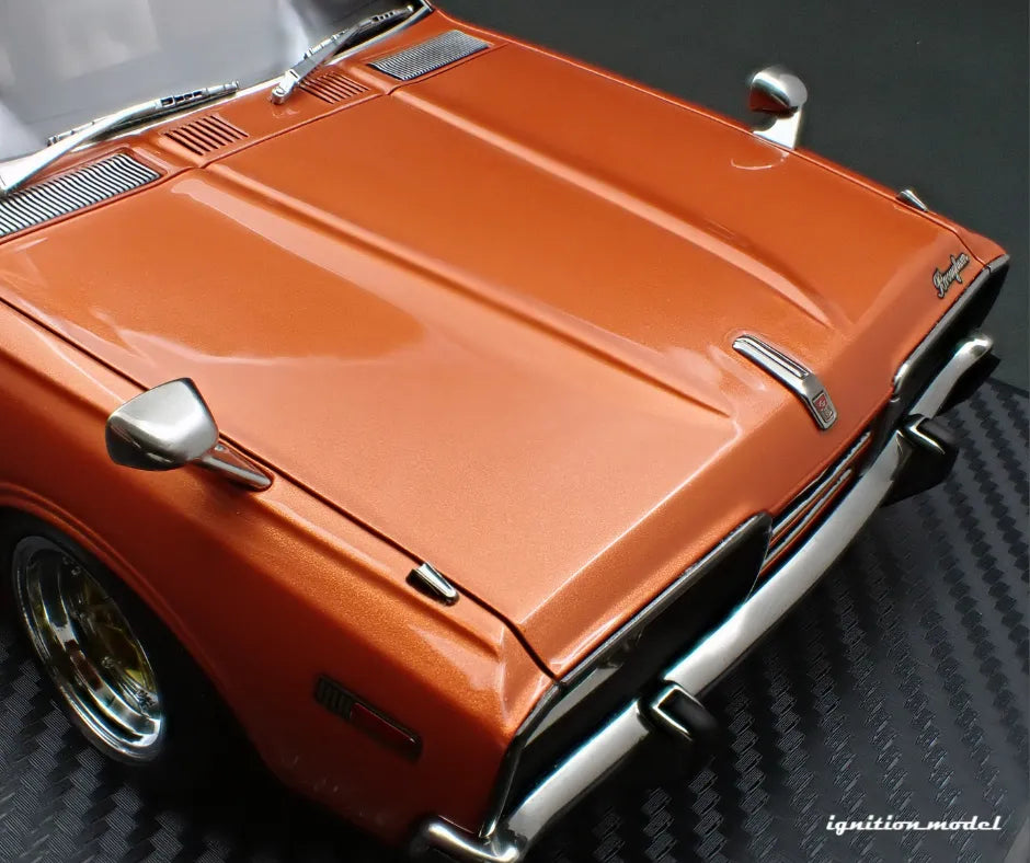 [PRE-SALE Q3/2025] Mô hình xe Ignition Model 1:18 Nissan Cedric Brougham (330) Copper Orange - IG3558