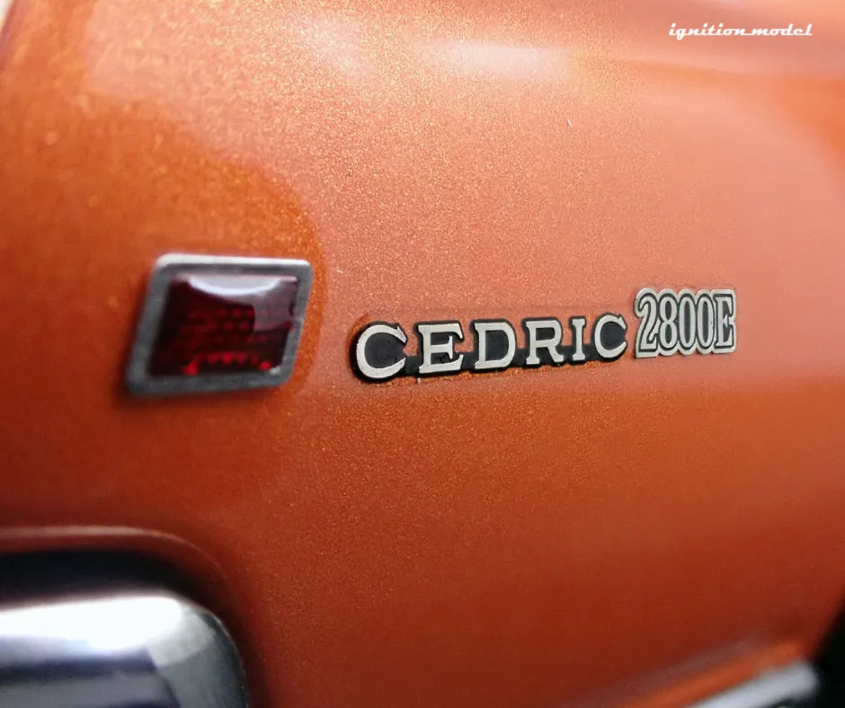 [PRE-SALE Q3/2025] Mô hình xe Ignition Model 1:18 Nissan Cedric Brougham (330) Copper Orange - IG3558