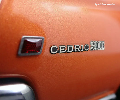 [PRE-SALE Q3/2025] Mô hình xe Ignition Model 1:18 Nissan Cedric Brougham (330) Copper Orange - IG3558