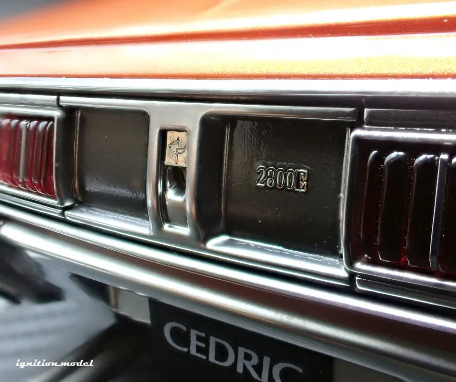 [PRE-SALE Q3/2025] Mô hình xe Ignition Model 1:18 Nissan Cedric Brougham (330) Copper Orange - IG3558