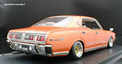 [PRE-SALE Q3/2025] Mô hình xe Ignition Model 1:18 Nissan Cedric Brougham (330) Copper Orange - IG3558