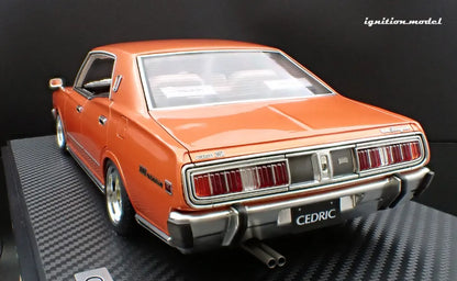 [PRE-SALE Q3/2025] Mô hình xe Ignition Model 1:18 Nissan Cedric Brougham (330) Copper Orange - IG3558