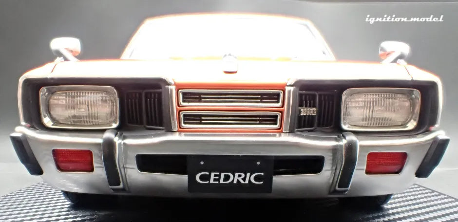[PRE-SALE Q3/2025] Mô hình xe Ignition Model 1:18 Nissan Cedric Brougham (330) Copper Orange - IG3558