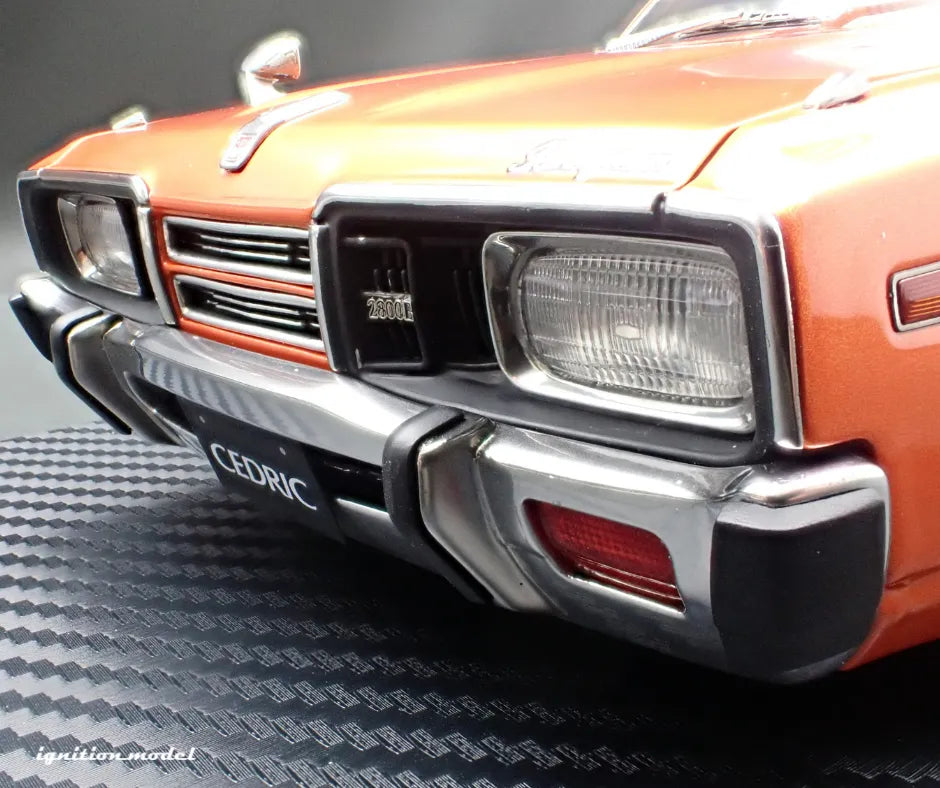 [PRE-SALE Q3/2025] Mô hình xe Ignition Model 1:18 Nissan Cedric Brougham (330) Copper Orange - IG3558