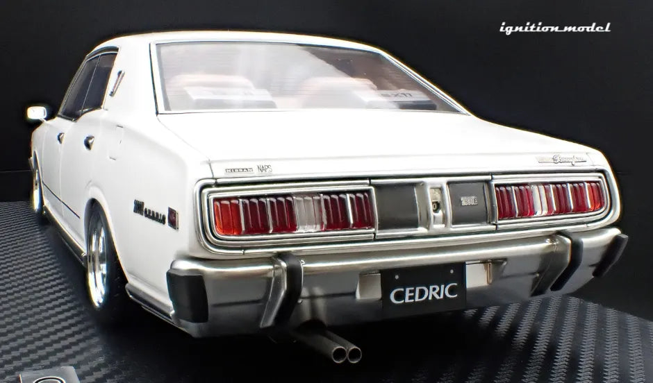 [PRE-SALE Q3/2025] Mô hình xe Ignition Model 1:18 Nissan Cedric Brougham (330) White - IG3561
