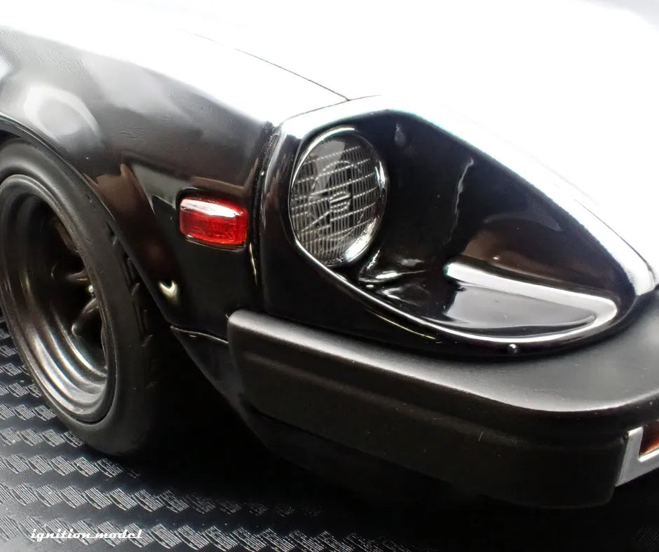 [PRE-SALE Q1/2025] Mô hình xe Ignition Model 1:18 Nissan Fairlady Z (S130) Black/Silver - IG3517