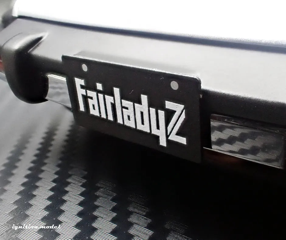 [PRE-SALE Q1/2025] Mô hình xe Ignition Model 1:18 Nissan Fairlady Z (S130) Black/Silver - IG3517