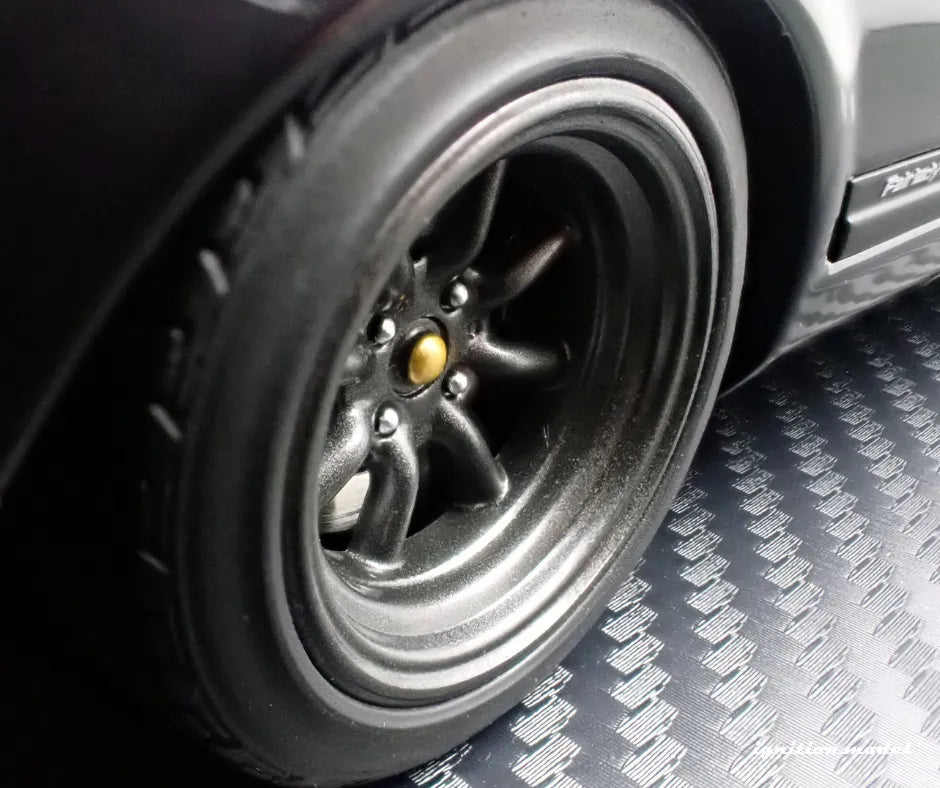 [PRE-SALE Q1/2025] Mô hình xe Ignition Model 1:18 Nissan Fairlady Z (S130) Black/Silver - IG3517