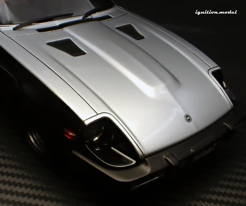 [PRE-SALE Q1/2025] Mô hình xe Ignition Model 1:18 Nissan Fairlady Z (S130) Black/Silver - IG3517