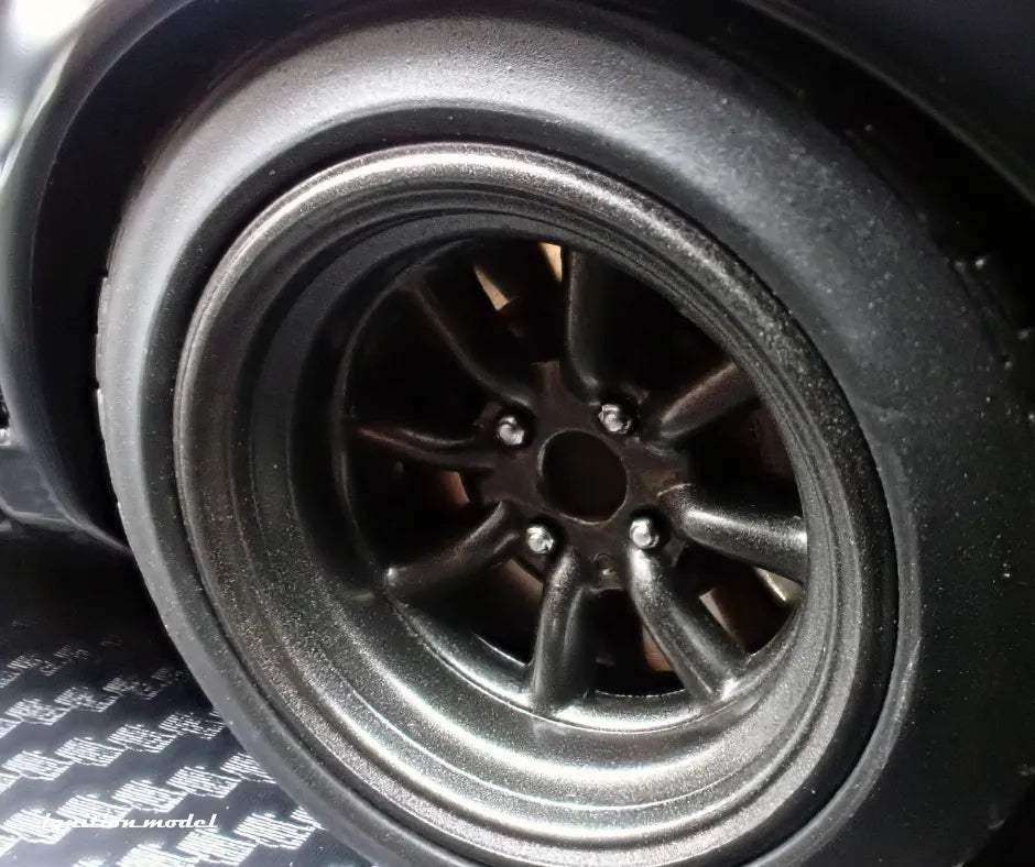 [PRE-SALE Q1/2025] Mô hình xe Ignition Model 1:18 Nissan Fairlady Z (S130) Black/Silver - IG3517