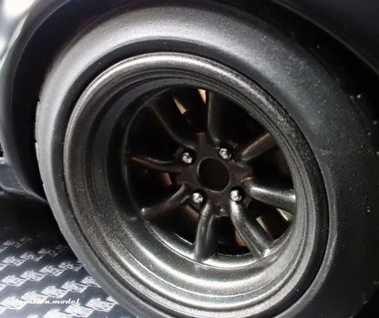 [PRE-SALE Q1/2025] Mô hình xe Ignition Model 1:18 Nissan Fairlady Z (S130) Black/Silver - IG3517