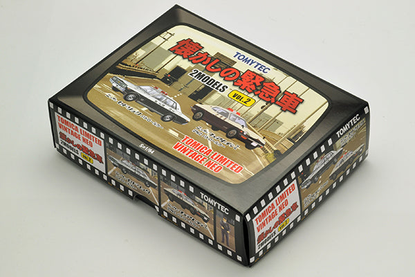 Mô hình xe Tomyca Limited Vintage TLV 1:64 emergency vehicle 2MODELS Vol.2 | Nostalgic