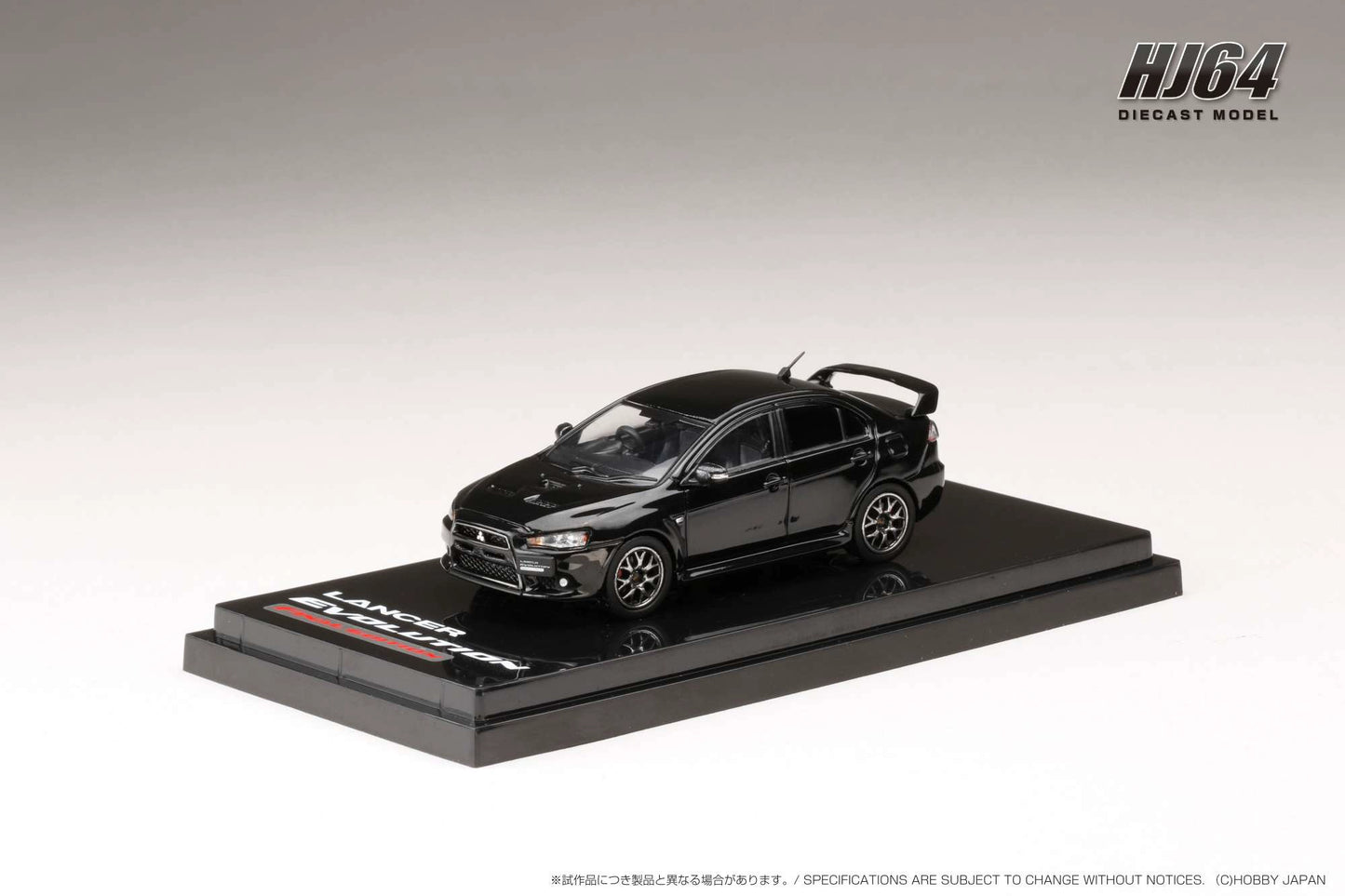 Mô hình xe Hobby Japan 1/64 Mitsubishi Evo10th generation with engine LANCER