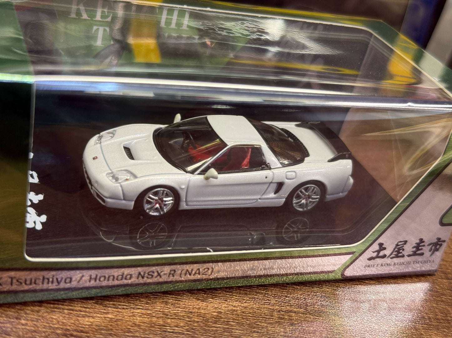 Mô hình xe Hobby Japan 1/64 Honda NSX-R Tsuchiya Keiichi