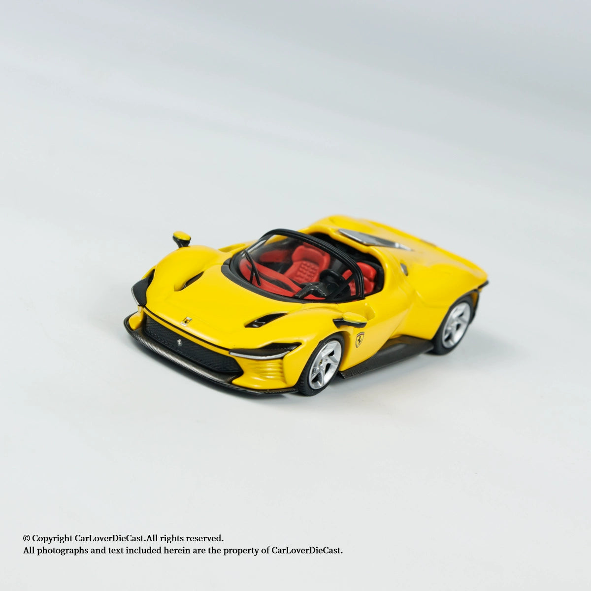 Mô hình xe BBR 1:64 Ferrari Daytona SP3 Giallo Modena