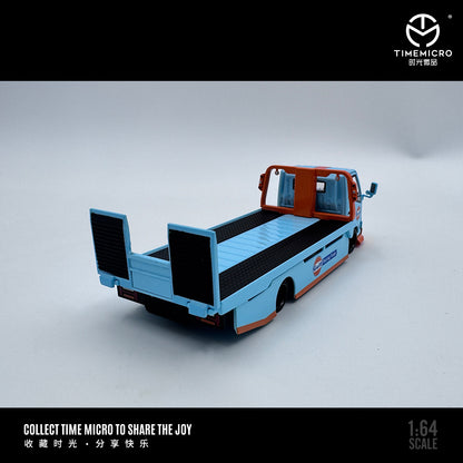 TimeMicro xe tải H300 phong cách ADVAN, Gulf Oil 1/64
