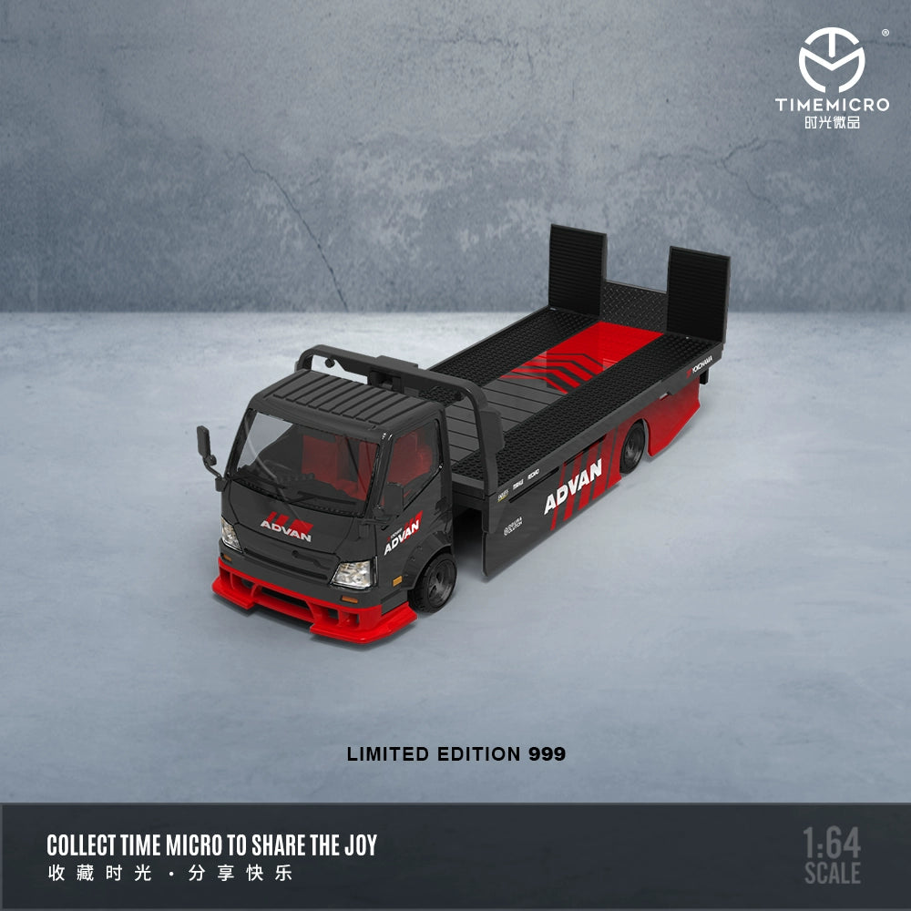 TimeMicro xe tải H300 phong cách ADVAN, Gulf Oil 1/64