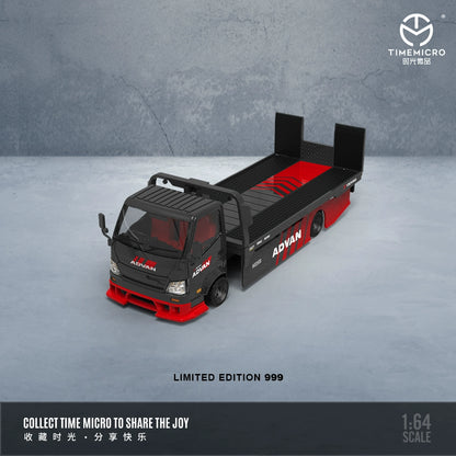 TimeMicro xe tải H300 phong cách ADVAN, Gulf Oil 1/64