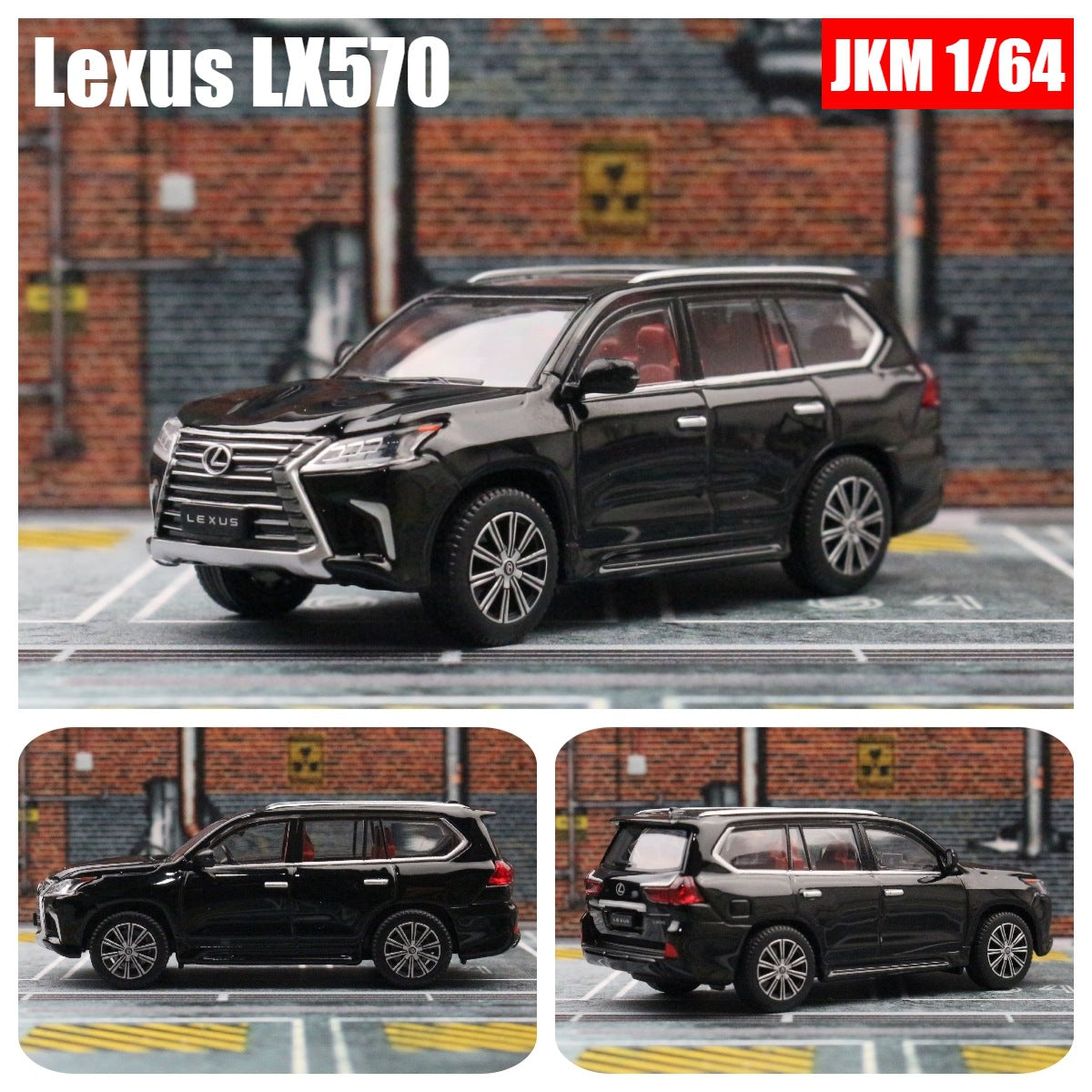 Mô hình xe JKM 1/64 Lexus LX600 2022