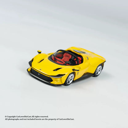 Mô hình xe BBR 1:64 Ferrari Daytona SP3 Giallo Modena