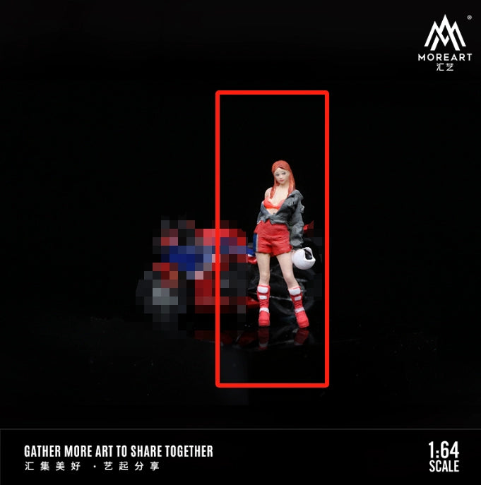 MoreArt Figures mô phỏng sửa xe 1/64