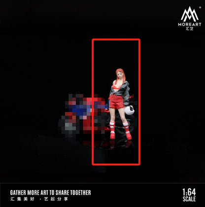 MoreArt Figures mô phỏng sửa xe 1/64