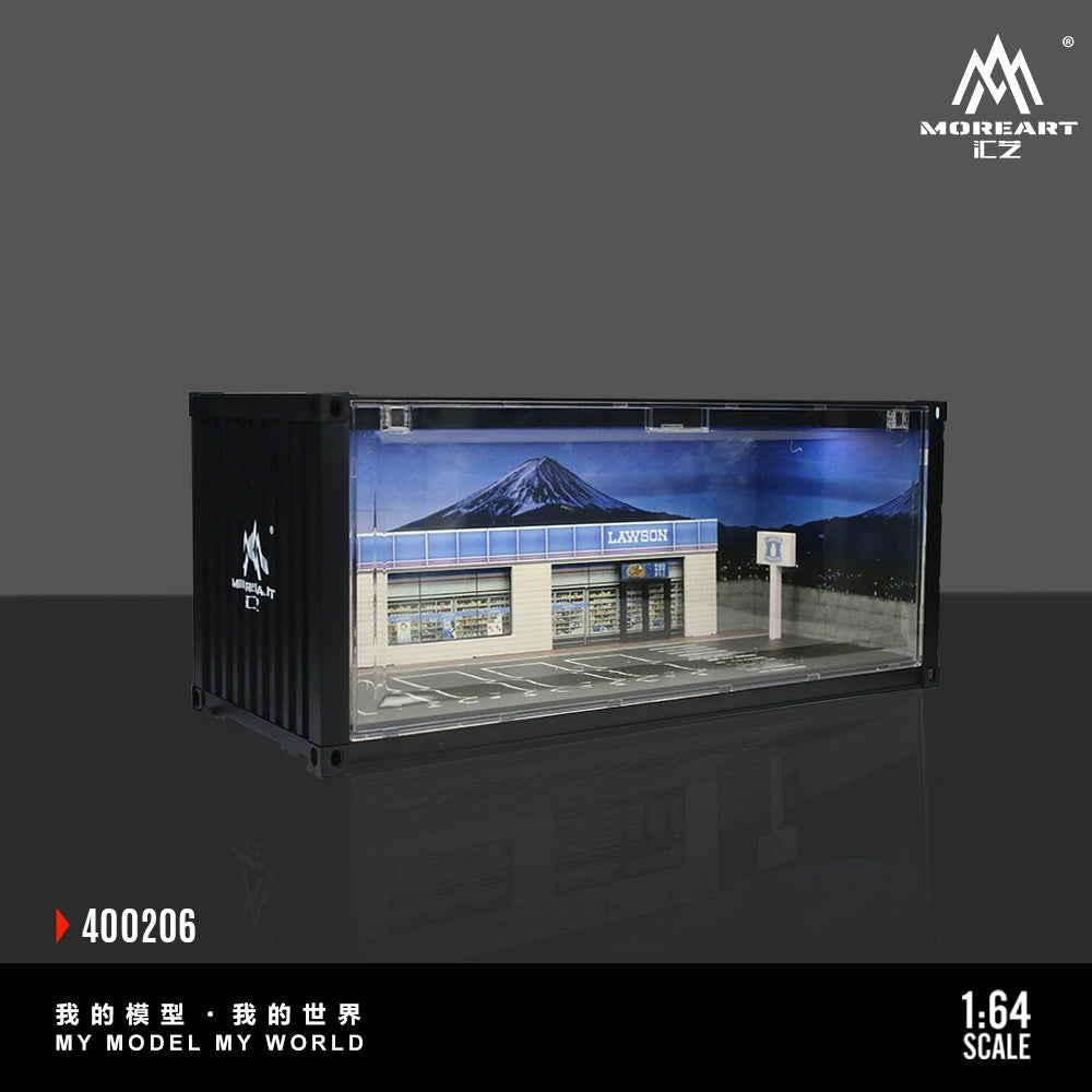 TimeBox x MoreArt Intitial D container bãi đỗ xe 1/64