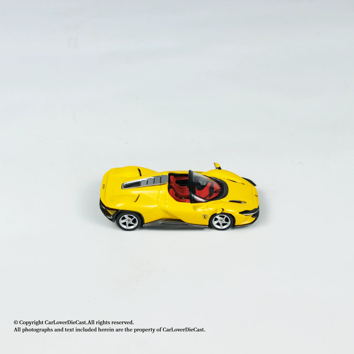 Mô hình xe BBR 1:64 Ferrari Daytona SP3 Giallo Modena