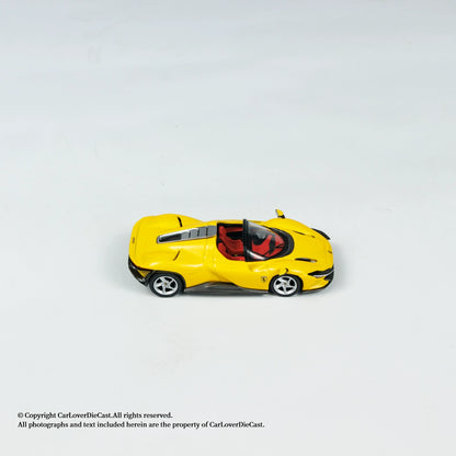 Mô hình xe BBR 1:64 Ferrari Daytona SP3 Giallo Modena