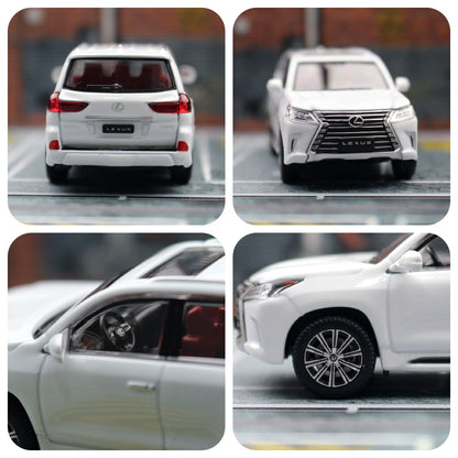Mô hình xe JKM 1/64 Lexus LX600 2022