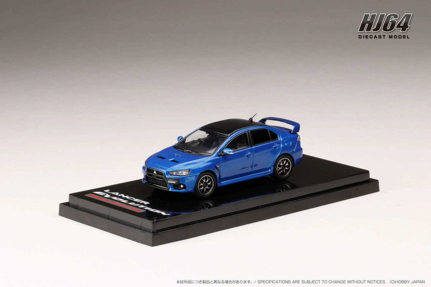 Mô hình xe Hobby Japan 1/64 Mitsubishi Evo10th generation with engine LANCER