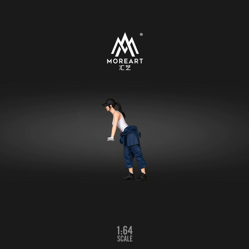 MoreArt Figures mô phỏng sửa xe 1/64