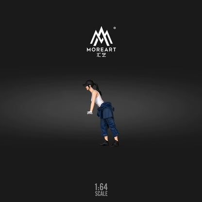 MoreArt Figures mô phỏng sửa xe 1/64