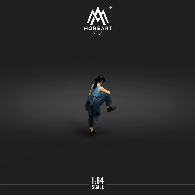 MoreArt Figures mô phỏng sửa xe 1/64