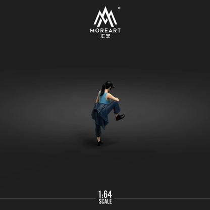 MoreArt Figures mô phỏng sửa xe 1/64