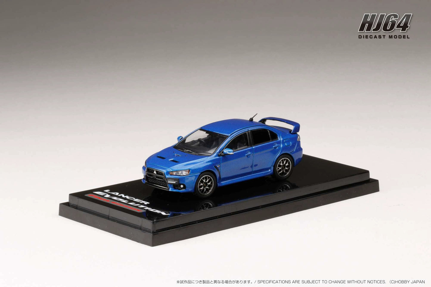 Mô hình xe Hobby Japan 1/64 Mitsubishi Evo10th generation with engine LANCER