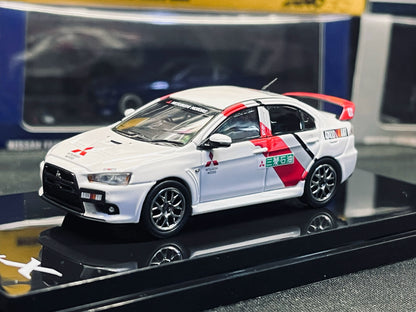 Mô hình xe Hobby Japan 1/64 Mitsubishi Evo10th generation with engine LANCER