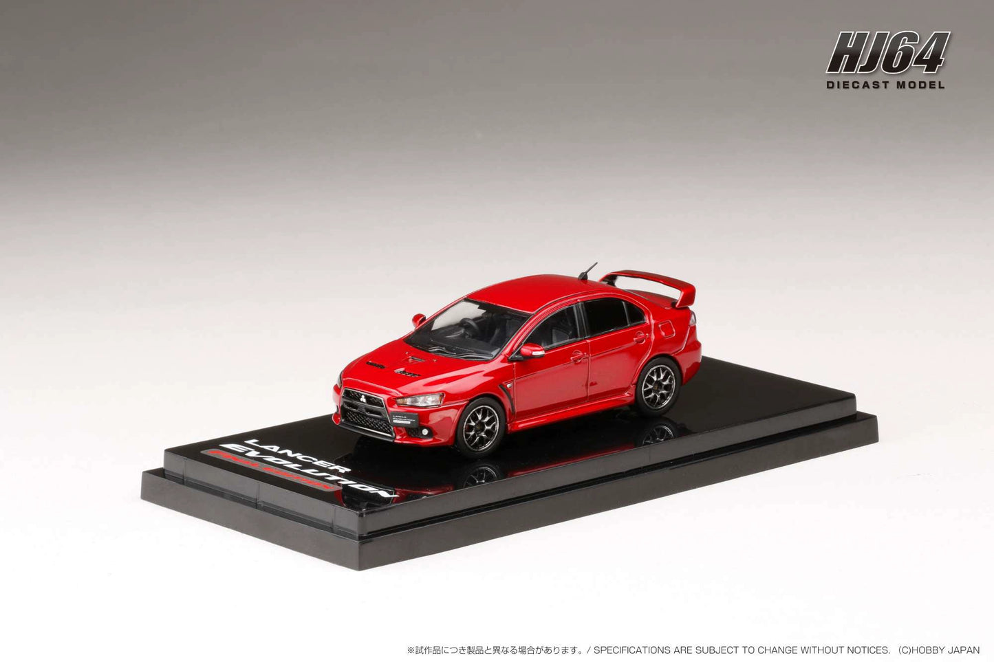 Mô hình xe Hobby Japan 1/64 Mitsubishi Evo10th generation with engine LANCER