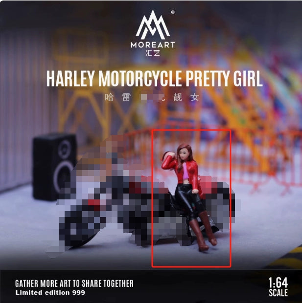 MoreArt Figures mô phỏng sửa xe 1/64