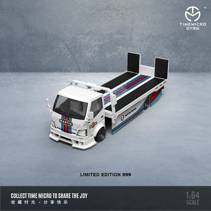 TimeMicro xe tải H300 phong cách ADVAN, Gulf Oil 1/64