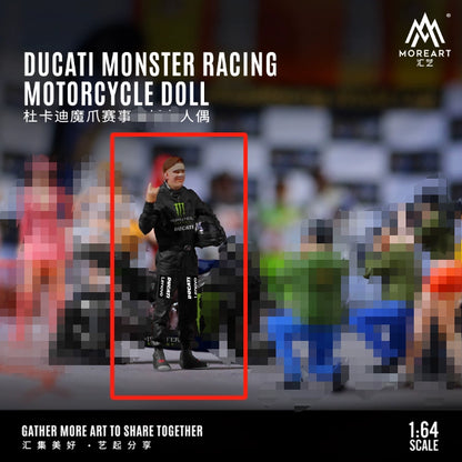 MoreArt Figures mô phỏng sửa xe 1/64