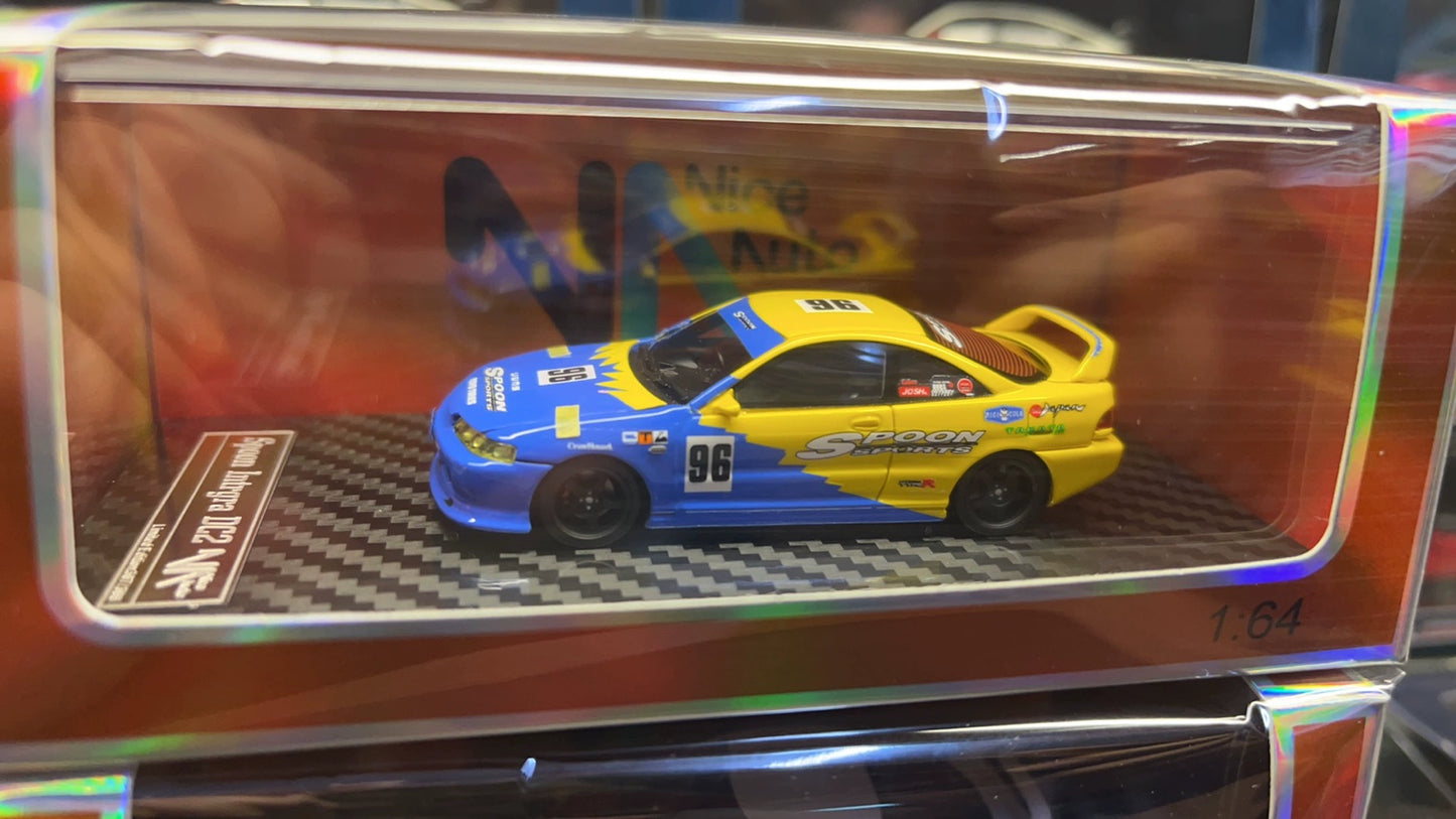 Mô hình xe Hobby Japan 1/64 Honda Civic Type R FK8 SPOON Resin