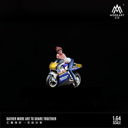 MoreArt Combo người đẹp anime và xe phân khối lớn 1/64