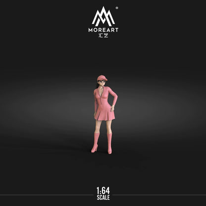 MoreArt Figures mô phỏng sửa xe 1/64