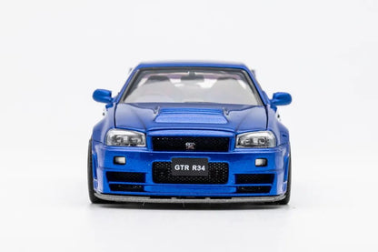 Mô hình xe PGM & One Model 1:43 Nissan Skyline Z-Tune in Metallic Blue Luxury Version / PGM-430101B