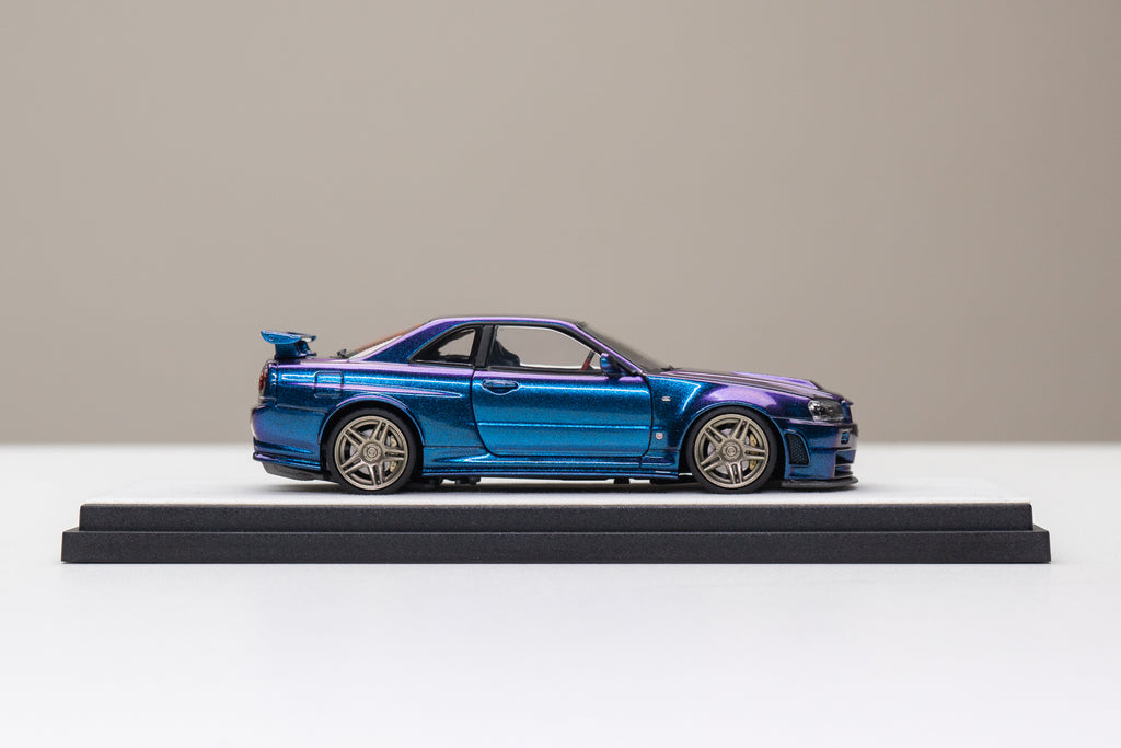 Mô hình xe PGM & One Model 1:43 Nissan Skyline Z-Tune in Chameleon Ordinary Version / PGM-430102A