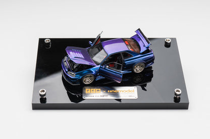 Mô hình xe PGM & One Model 1:43 Nissan Skyline Z-Tune in Chameleon Luxury Version / PGM-430102B