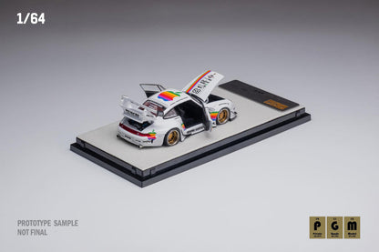 Mô hình xe PGM 1:64 Porsche 993 RWB Apple Regular Version / PGM-640311A