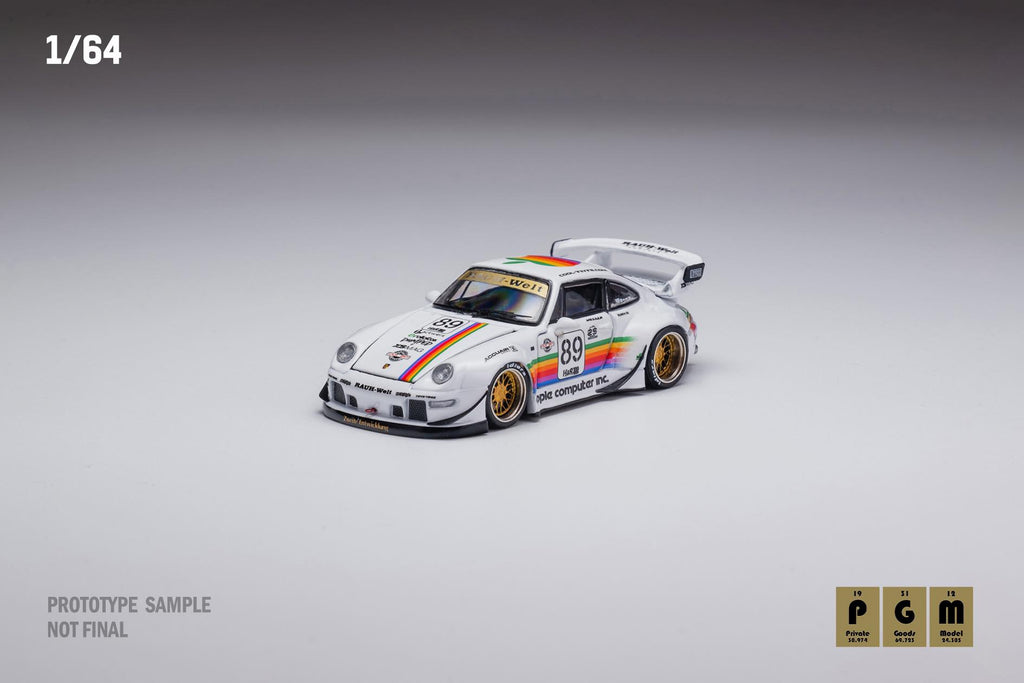 Mô hình xe PGM 1:64 Porsche 993 RWB Apple Regular Version / PGM-640311A